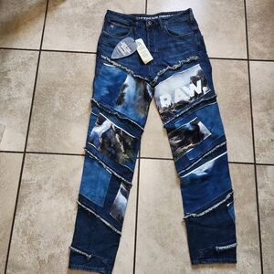 G-Star Raw Jaden Smith Spiraq RFTP 3D Slim Jeans sz W30 L32 NWT Forces of Nature